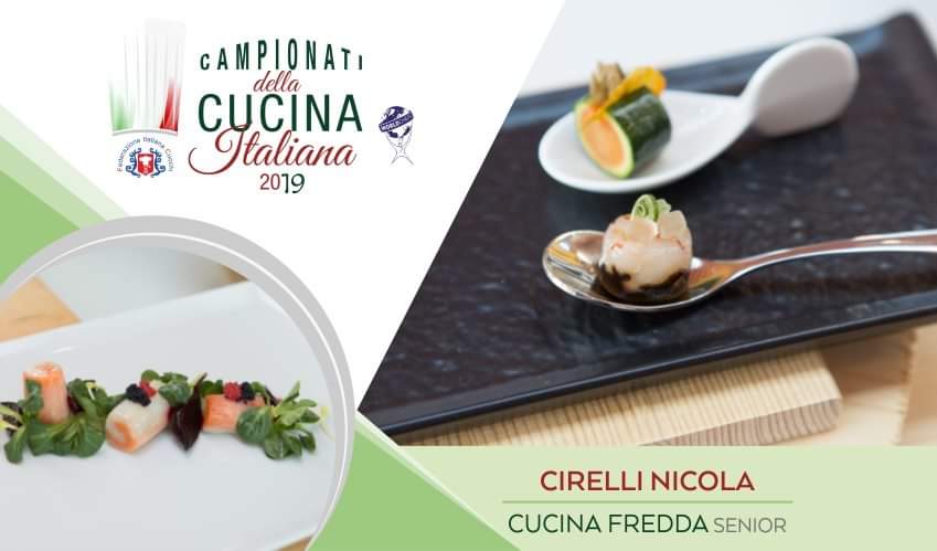 Piatti in gara ai Campionati della Cucina Italiana 2019, categoria Cucina Fredda Senior